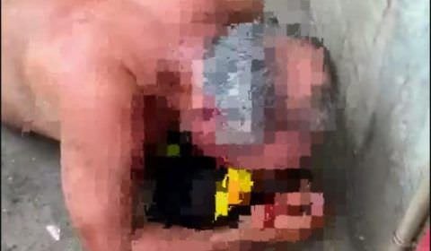 Em Mananus, homem joga gasolina e ateia fogo em pessoas em Lotérica;vídeo