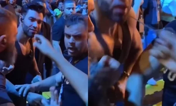 Gusttavo Lima tem colar furtado durante show em São Luís. Veja vídeo