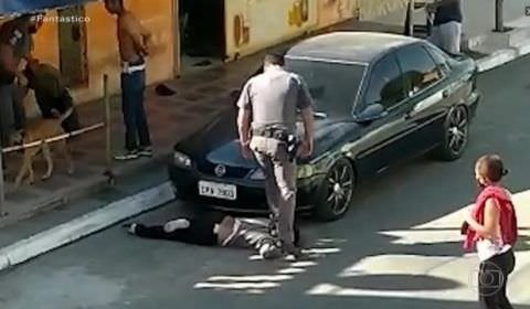 Justiça alegou que vídeos não bastam para comprovar tortura por PM, diz defesa de mulher negra que foi pisada no pescoço