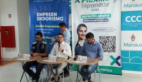 Prefeitura de Manaus lança programa 'Auxílio Empreendedor 2022’   