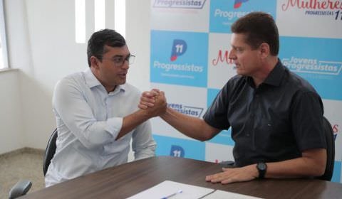 Progressistas formaliza apoio à reeleição de Wilson Lima ao Governo do Amazonas