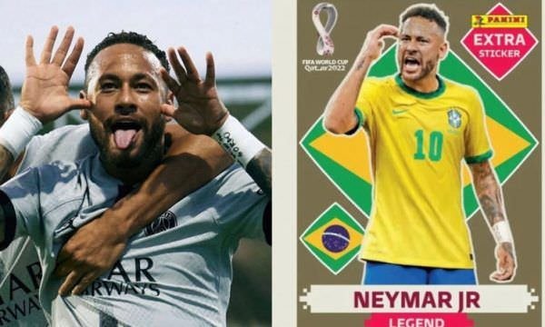 Você não vai acreditar quanto vale a figurinha rara de Neymar do álbum da Copa do Mundo 2022