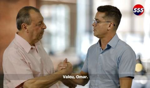 David Almeida anuncia apoio e pede voto para o Senador Omar