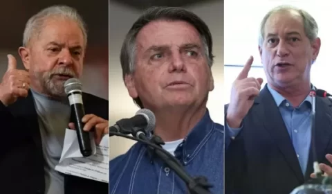 Ipec: Lula lidera com 58% no Ceará; Bolsonaro e Ciro têm empate técnico