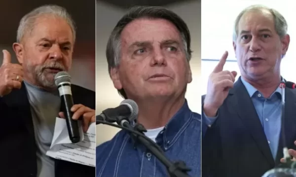 Ipec: Lula lidera com 58% no Ceará; Bolsonaro e Ciro têm empate técnico