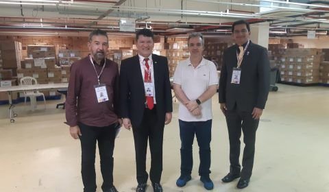 Observadores amazonenses conhecem a logística do TRE para as eleições gerais 2022