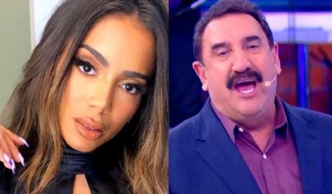 Ratinho detona Anitta em seu programa: "Não é exemplo"