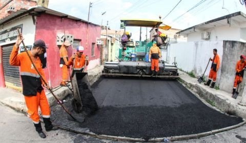 ‘Seminf Móvel’ vai a bairros que estão recebendo recapeamento