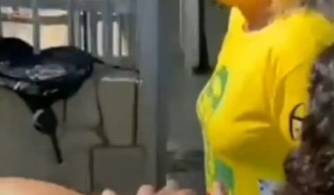 Bolsonarista se irrita com eleitores de Lula em Belo Horizonte