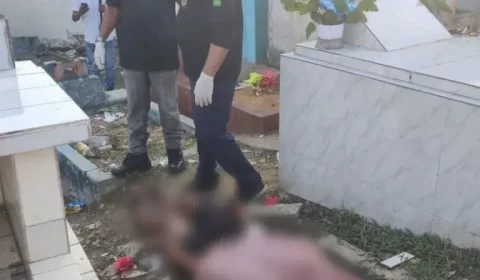 Cadáver é deixado em cemitério após homicídio em Manaus