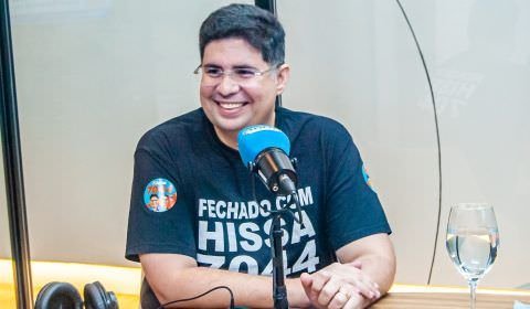 Candidato a deputado federal com o número 7044, Hissa Abrahão fala sobre parceria com David Almeida