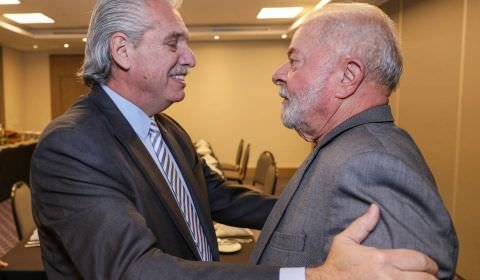 Lula se reúne com presidente argentino, Alberto Fernández