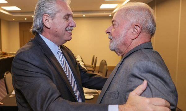 Lula se reúne com presidente argentino, Alberto Fernández