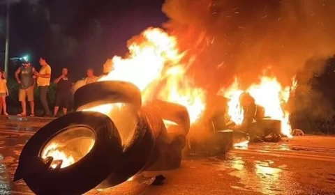Protestos interditam BR-163, no MT, após resultado das eleições