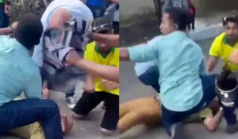 Repórter é agredido enquanto trabalhava próximo à casa de Jefferson