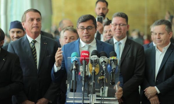 Wilson Lima reafirma apoio a Jair Bolsonaro, durante encontro com presidente em Brasília