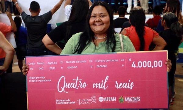 Crédito Rosa atendeu mais de seis mil mulheres no Amazonas até novembro deste ano