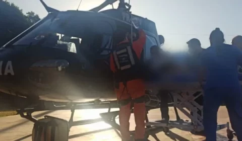 Explosão de dinamite deixa trabalhador gravemente ferido