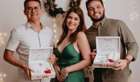 Filha de David Almeida anuncia gravidez