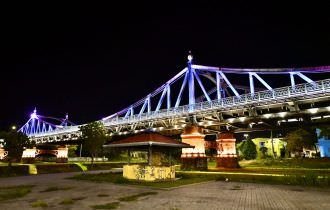 Prefeito David Almeida anuncia nova decoração e reforço na segurança da ponte Benjamin Constant