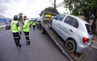 Prefeitura de Manaus realiza operação ‘Sucata’ na zona Centro-Sul da cidade