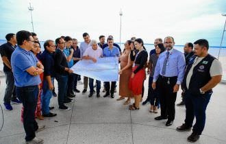 Prefeitura realiza visita técnica na Ponta Negra e inicia preparativos para o Réveillon 2022