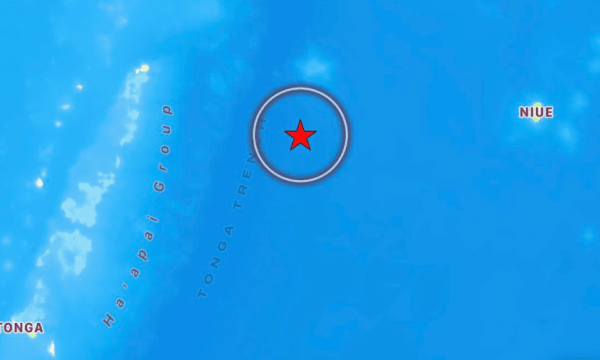 Terremoto de magnitude 7,1 atinge região de Tonga