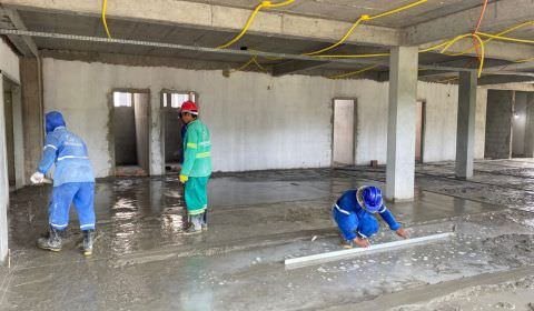 Construção do primeiro hospital veterinário do Amazonas alcança 72% de execução