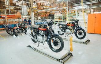Indiana Royal Enfield inicia produção de motocicletas em Manaus