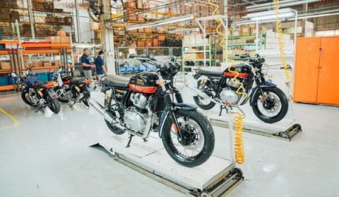 Indiana Royal Enfield inicia produção de motocicletas em Manaus