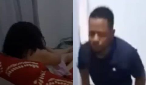 Obreira chega mais cedo do culto e flagra marido com vizinha no s0fá de casa; veja vídeo