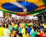 ‘Rua da Copa’ no Morro da Liberdade não terá mais transmissão dos jogos da Seleção Brasileira