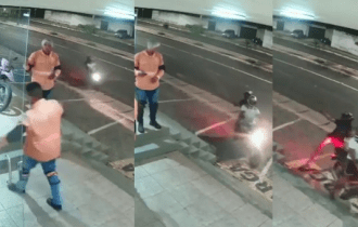 Vídeo: dupla armada assalta entregador de salgados na Zona Leste