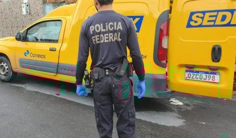 Polícia Federal investiga roubo em carro dos Correios