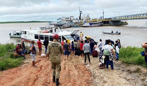 Comandante e passageiros ficam feridos em acidentes com lancha no Amazonas
