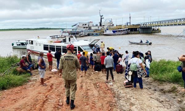 Comandante e passageiros ficam feridos em acidentes com lancha no Amazonas