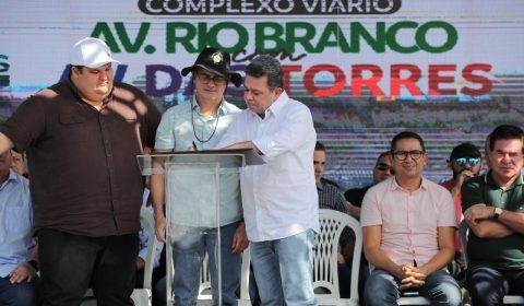 Governo do Amazonas assina ordem de serviço para construção do Complexo Viário Barão do Rio Branco