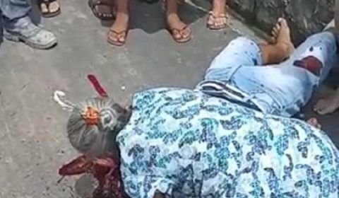 Idosa chora morte de filho no bairro Mutirão (veja o vídeo)