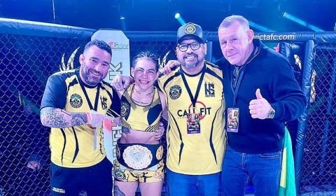Ketlen Esquentadinha conquista cinturão do Invicta FC e faz história no MMA