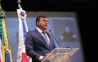 Na posse da nova diretoria do TJAM, Wilson Lima destaca a importância da harmonia entre os poderes