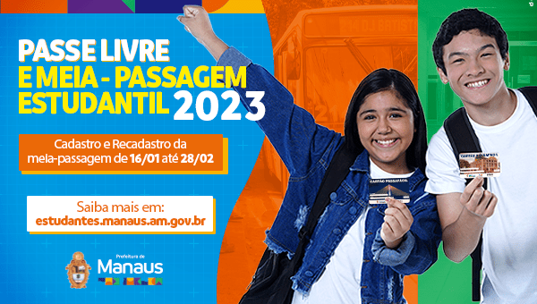 Passe Livre e Meia-Passagem Estudantil 2023