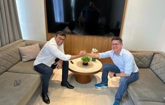 Prefeito David Almeida e governador Wilson Lima assinam ordem de serviço para início das obras do viaduto da bola do Produtor