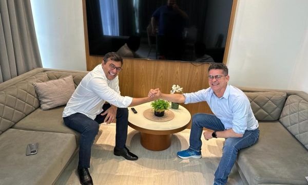 Prefeito David Almeida e governador Wilson Lima assinam ordem de serviço para início das obras do viaduto da bola do Produtor