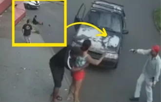 Vídeo: Homem atira em amante de esposa após descobrir traição