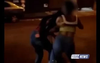 Vídeo: mulher sai no tapa com amante de marido no meio da rua