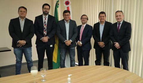 Wilson Lima recebe representantes do BID e debate modernização no Governo do Amazonas