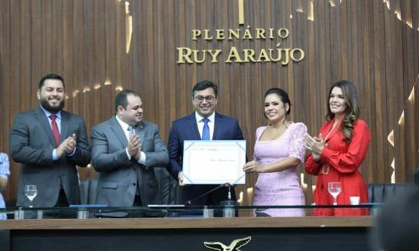 Governador Wilson Lima recebe título de cidadão amazonense na Assembleia Legislativa do Amazonas