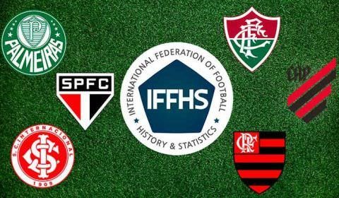 Federação atualiza as posições de times brasileiros em ranking mundial de clubes; veja aqui