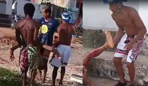 Homem é atacado por tubarão e é socorrido em estado grave