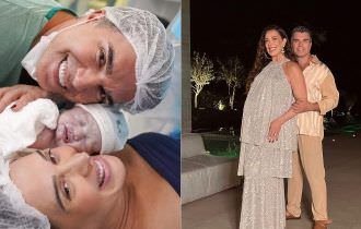 Nasce Luca, filho de Claudia Raia e Jarbas Homem de Mello